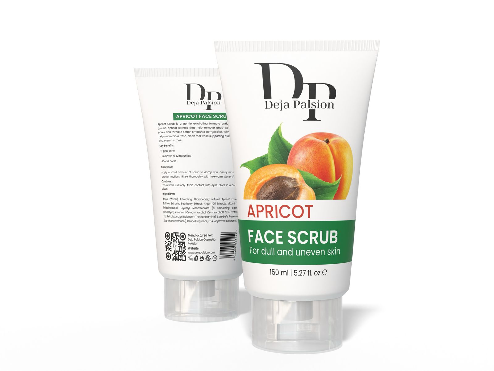 DP Apricot Scrub For Dull and Uneven Skin