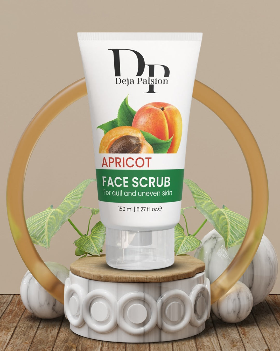 DP Apricot Scrub For Dull and Uneven Skin